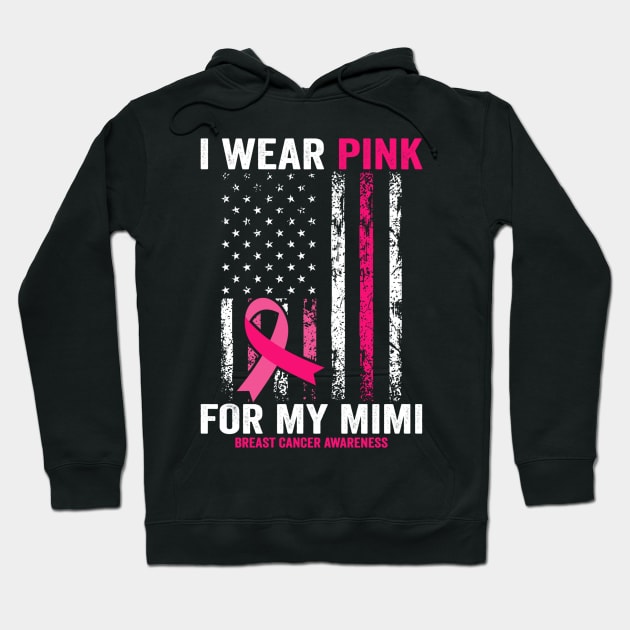 I wear pink for my mimi Hoodie by Positively Petal Perfect 